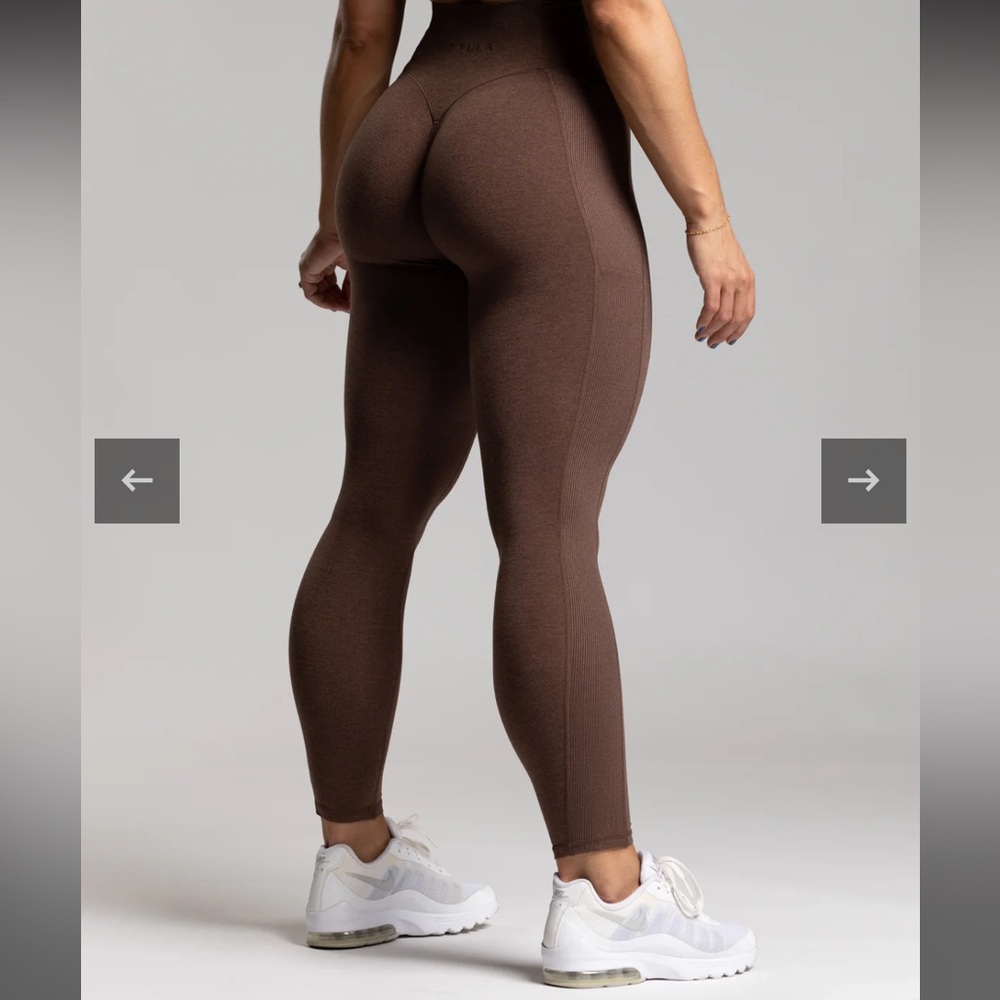 P’tula bare ribbed pocket legging S Espresso - Picture 3 of 4
